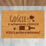 Wycieraczka kokosowa personalizowana - Z Własnym Alkoholem