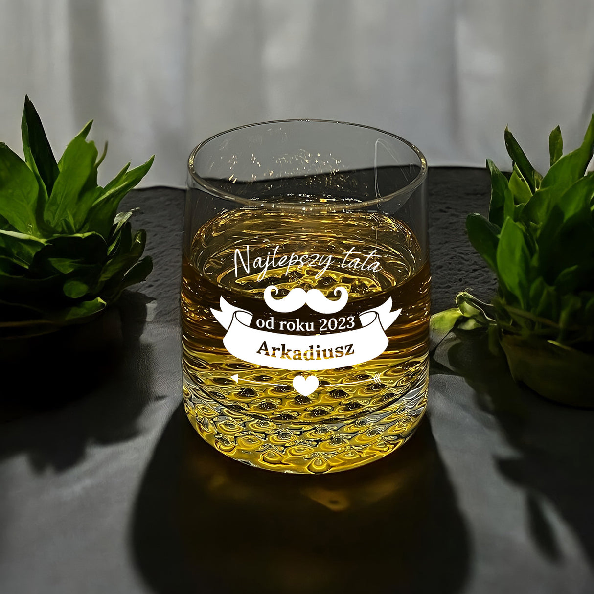 Szklanka do whisky - NAJLEPSZY TATA OD ROKU