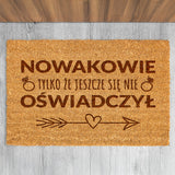 Wycieraczka kokosowa personalizowana - Jeszcze Się Nie Oświadczył