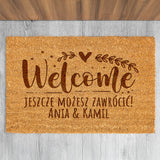 Wycieraczka kokosowa personalizowana - Welcome