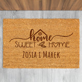 Wycieraczka kokosowa personalizowana - Home Sweet Home