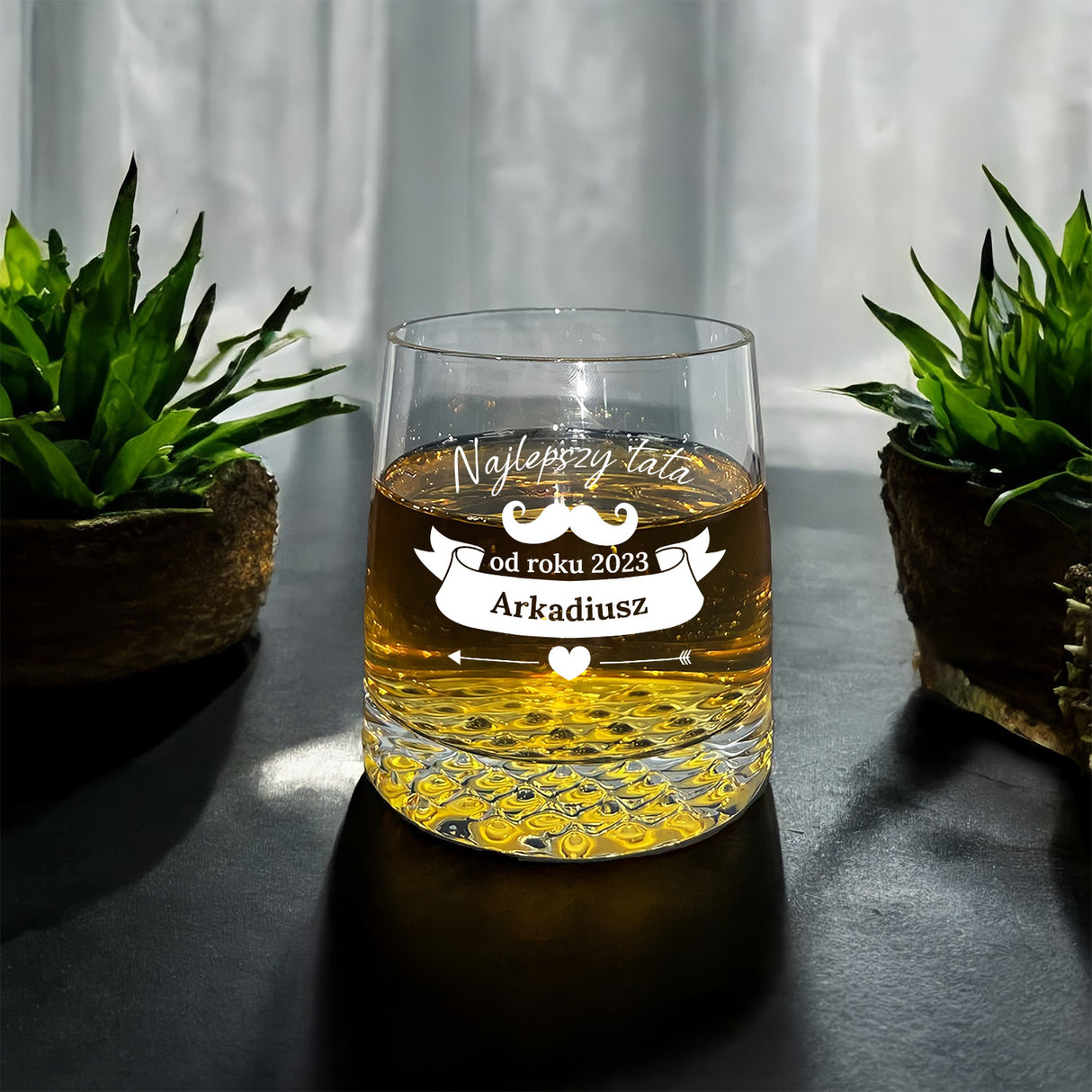 Szklanka do whisky - NAJLEPSZY TATA OD ROKU