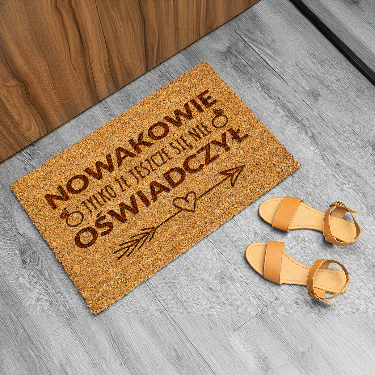 Wycieraczka kokosowa personalizowana - Jeszcze Się Nie Oświadczył