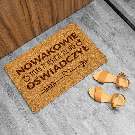 Wycieraczka kokosowa personalizowana - Jeszcze Się Nie Oświadczył