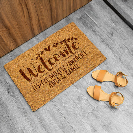 Wycieraczka kokosowa personalizowana - Welcome
