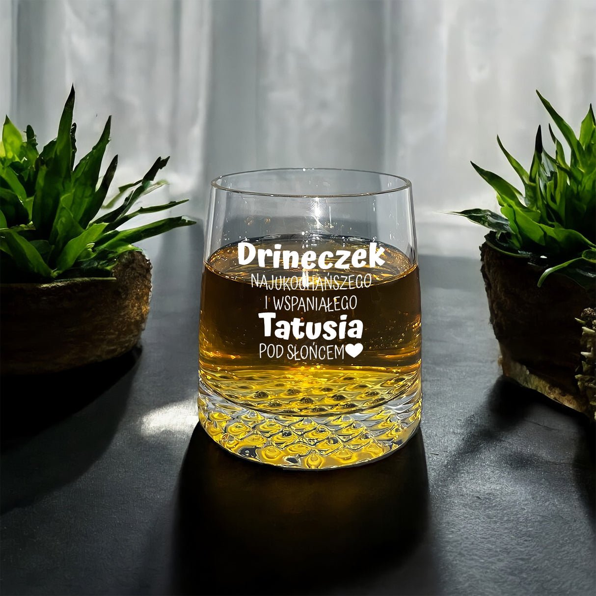 Szklanka do whisky - DRINECZEK TATUSIA