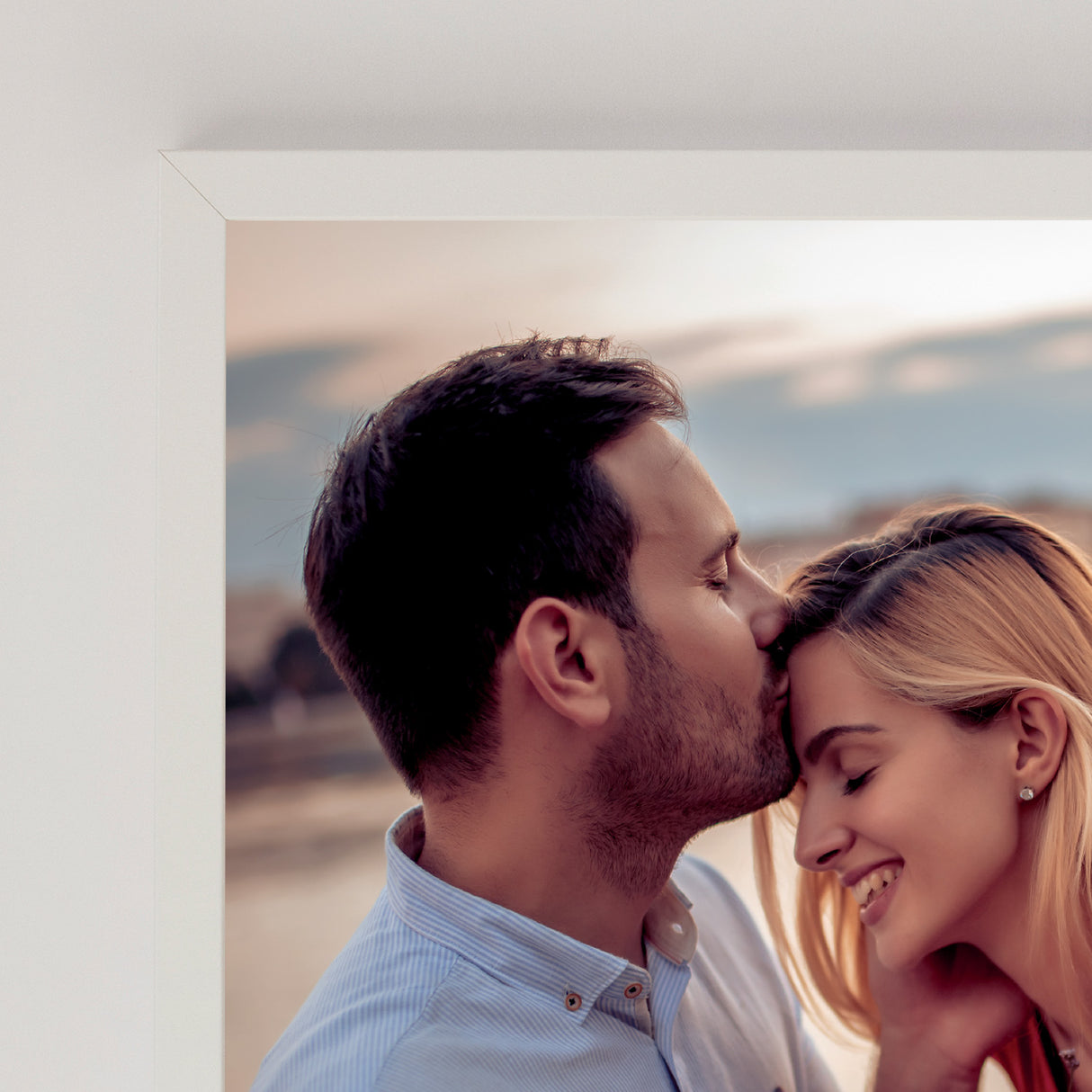 Wydruk w ramce 30x40 - Zdjęcie z podpisem: Nasz Dzień - Pion