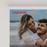 Wydruk w ramce 30x40 - Fotokolaż: Netflix - Pion