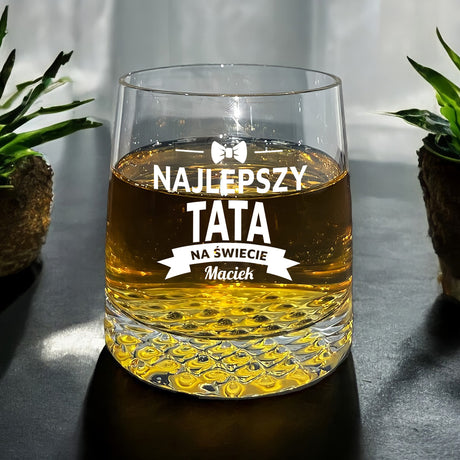 Szklanka do whisky - NAJLEPSZY TATA NA ŚWIECIE