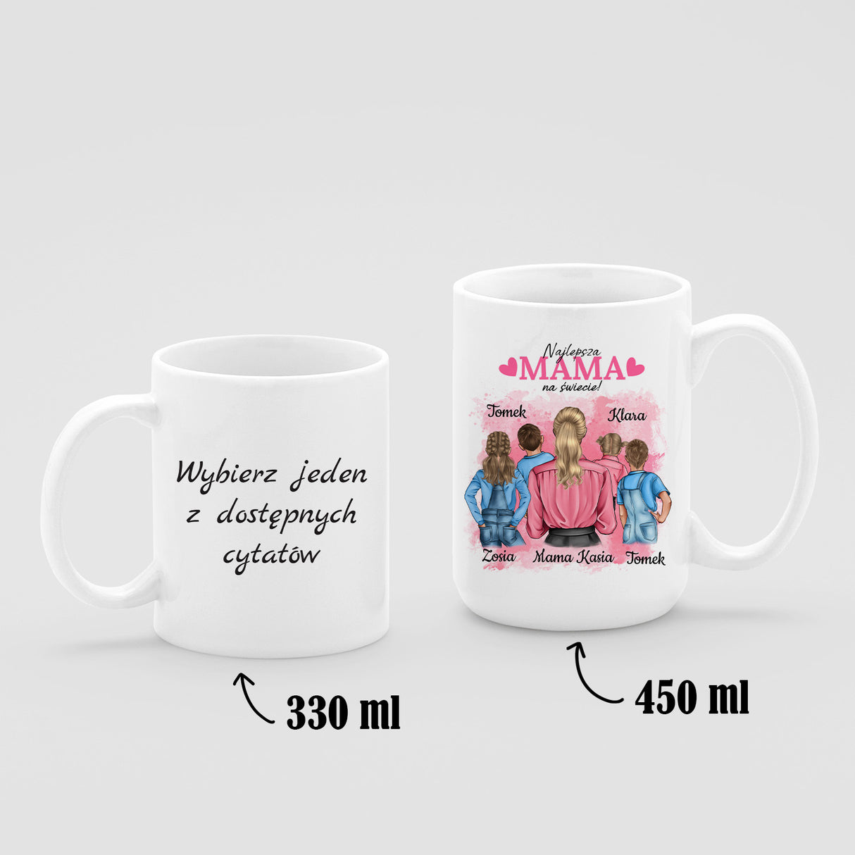 Kubek z nadrukiem -NAJLEPSZA MAMA NA ŚWIECIE