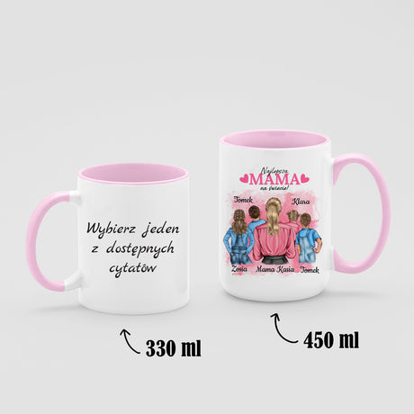 Kubek z nadrukiem -NAJLEPSZA MAMA NA ŚWIECIE